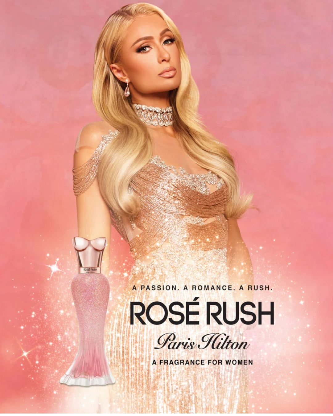 Paris Hilton Rosé Rush Eau de Parfum Spray for Women 30ml