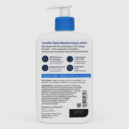 CeraVe Daily Moisturizing Lotion – (473 mL)
