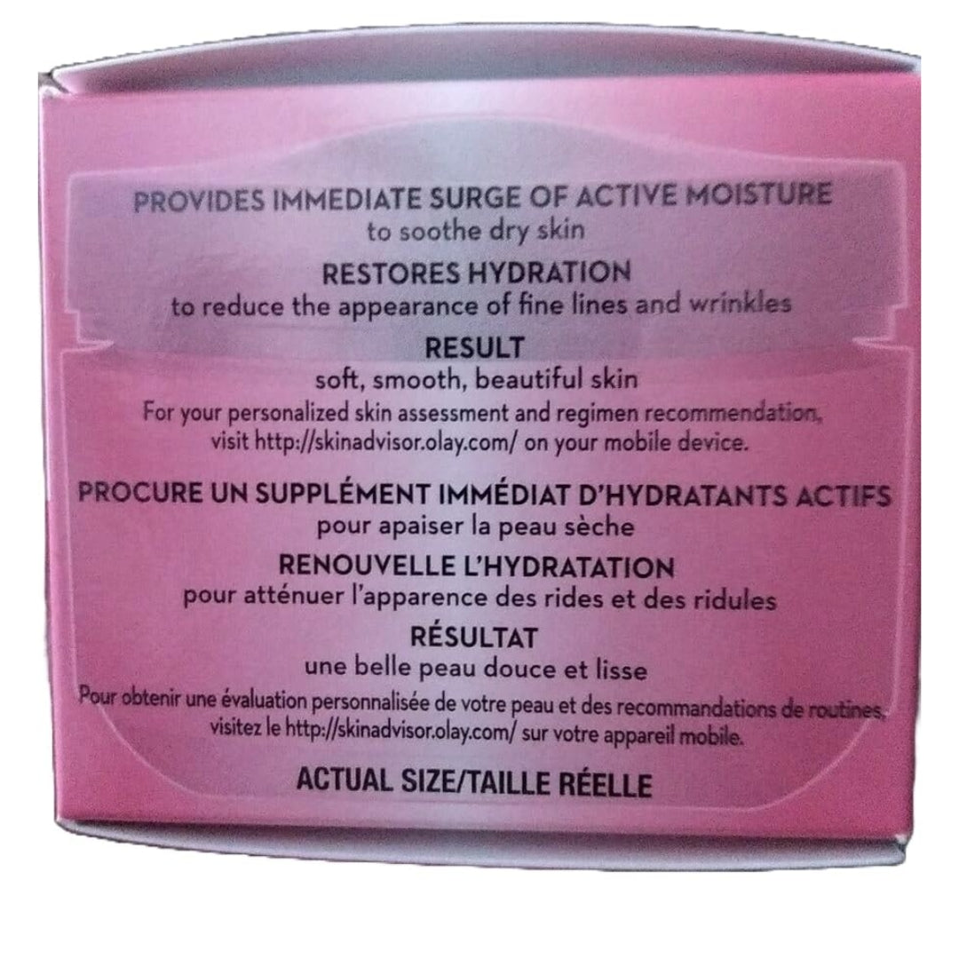Olay Crème Hydratantion Active pour le visage, 56 ml