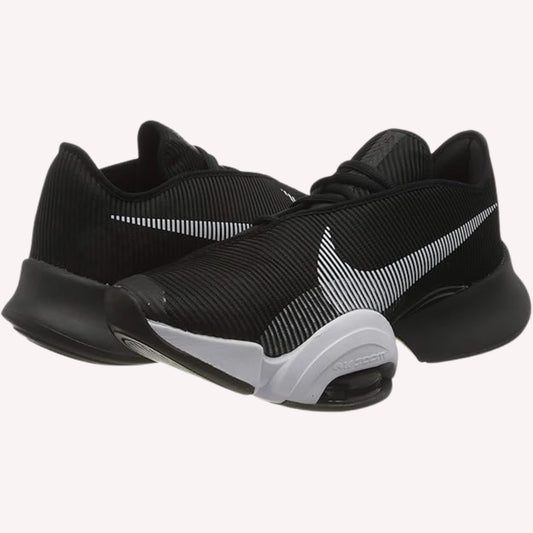 NIKE Men's Air Zoom Superrep 2 Soccer Shoe, Black White Black Men's