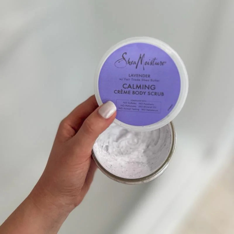 Shea Moisture Lavender Calming Body Scrub-(320g)
