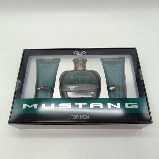 Mustang Men's 3-Pc. Ford Mustang Green Eau de Toilette Gift Set 100ml