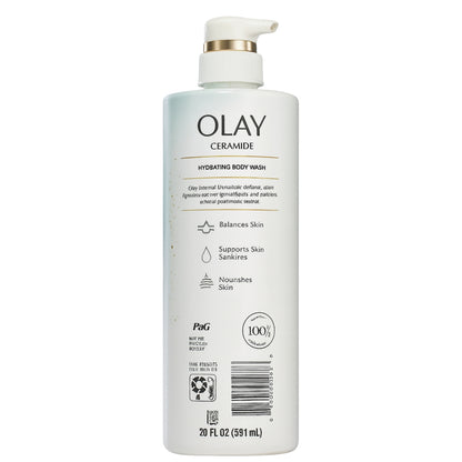 OLAY Ceramide + Vitamin B3 Hydrating Body Wash (591ml)
