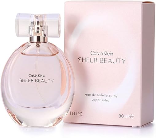 Calvin Klein Sheer Beauty Eau De Toilette, Fruity Floral Scent, 30ml