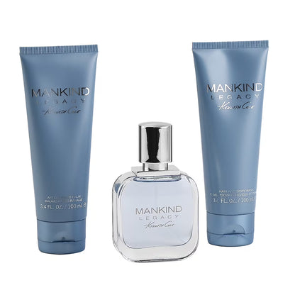Mankind Legacy by Kenneth Cole Fragrance for Men 3 Piece Gift Set