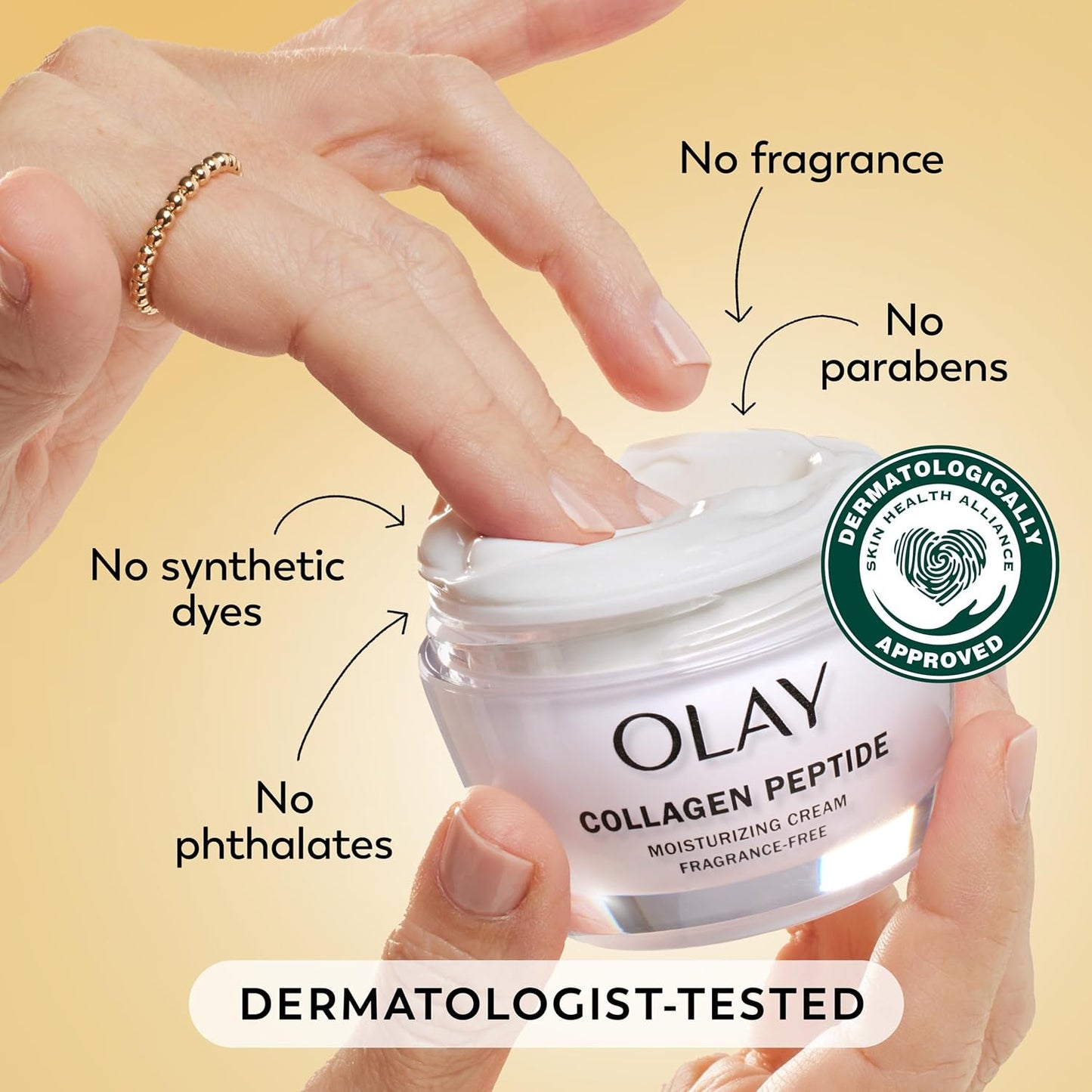 olay Collagen Peptide Firm Plump Hydrate Moisturizer cream -(48g)