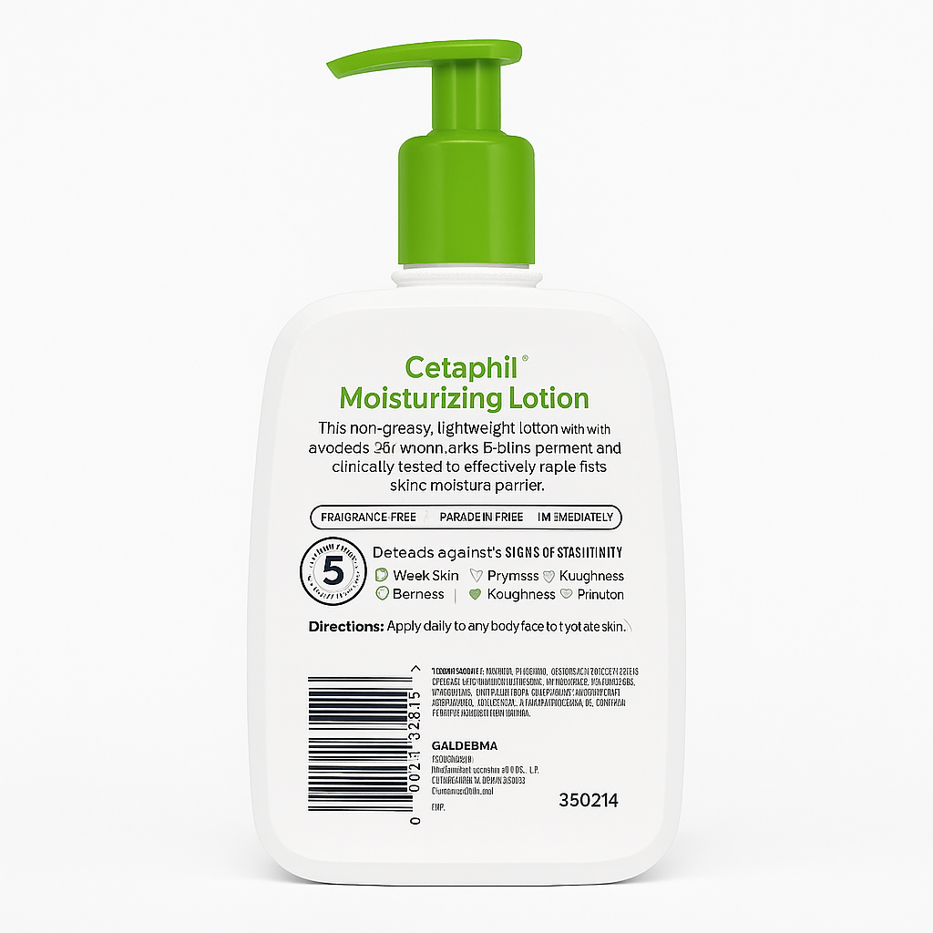Cetaphil Moisturizing Lotion (Dry to Normal, Sensitive Skin)  473 mL