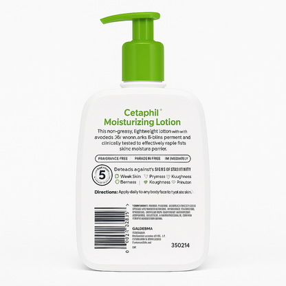 Cetaphil Moisturizing Lotion (Dry to Normal, Sensitive Skin)  473 mL