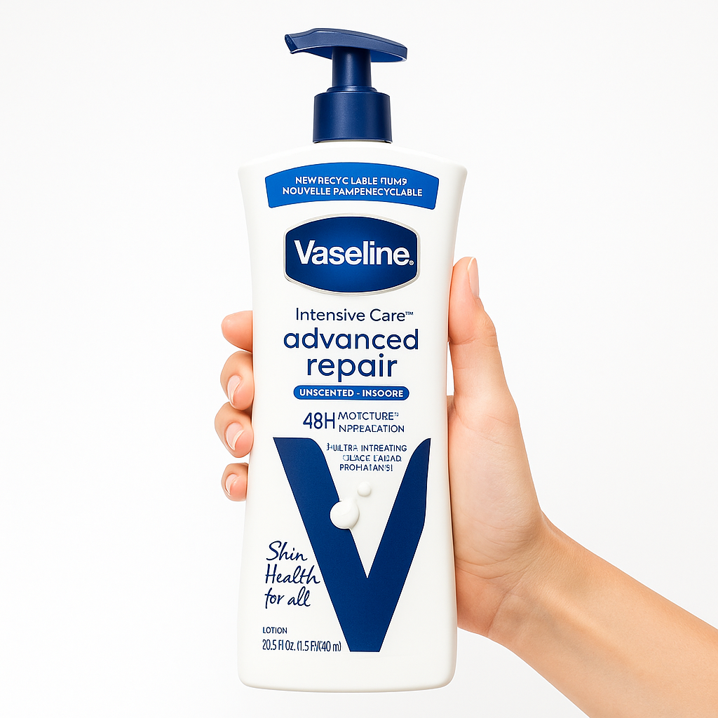 Vaseline Intensive Care™ Advanced Repair Lotion – 600mL (Unscented)