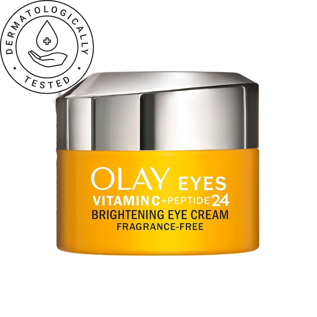 Olay Eyes Vitamin C + Peptide 24 Eye Cream, Fragrance-Free 15ml (0.5 oz)