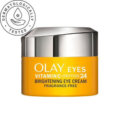 Olay Eyes Vitamin C + Peptide 24 Eye Cream, Fragrance-Free 15ml (0.5 oz)