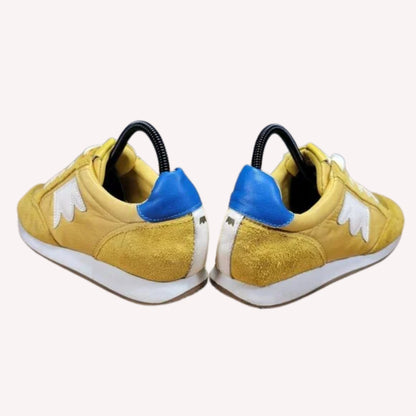 Birdies Roadrunner Citron Shoes Yellow Blue 7.5 Women's