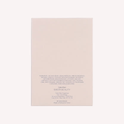 Calvin Klein Sheer Beauty Eau De Toilette, Fruity Floral Scent, 30ml