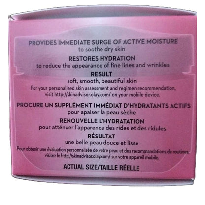 Olay Crème Hydratantion Active pour le visage, 56 ml