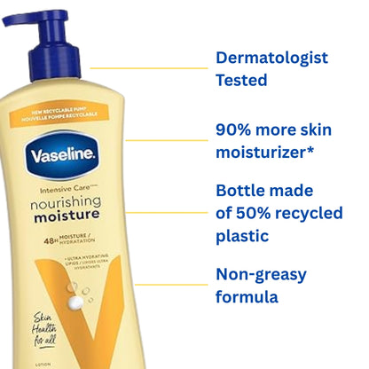 Vaseline Intensive Care – Nourishing Moisture Lotion (600mL)