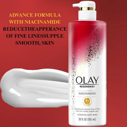 OLAY Regenerist Niacinamide B3 Hydrating Body Wash 591ml