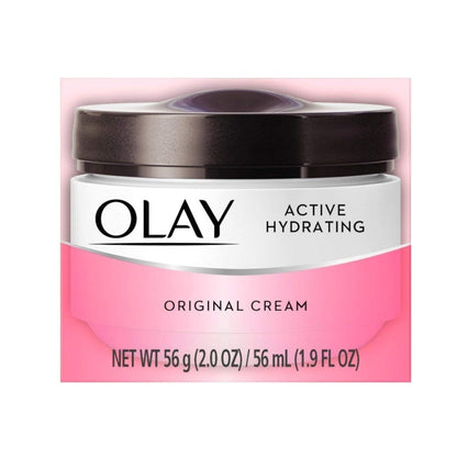 Olay Crème Hydratantion Active pour le visage, 56 ml