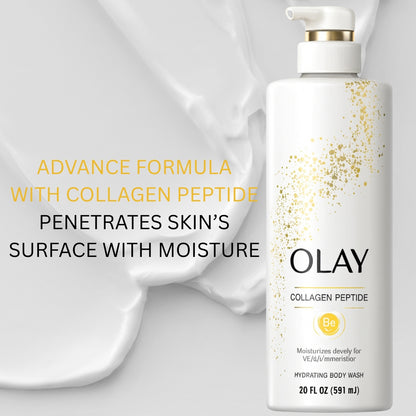 OLAY Collagen Peptide Hydrating Body Wash (591ml)