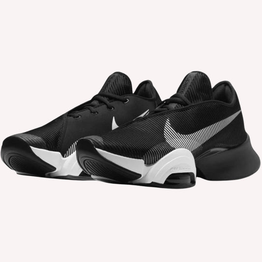 NIKE Men's Air Zoom Superrep 2 Soccer Shoe, Black White Black Men's