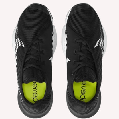 NIKE Men's Air Zoom Superrep 2 Soccer Shoe, Black White Black Men's