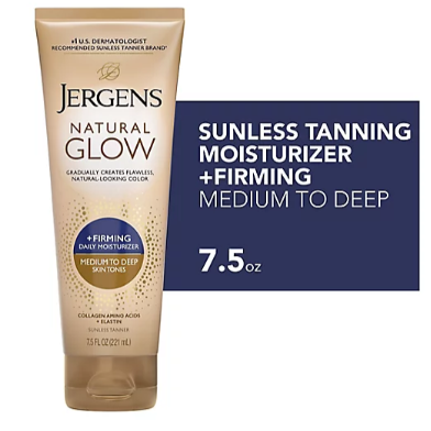 Jergens Natural Glow +FIRMING Daily Moisturize.(221ml)
