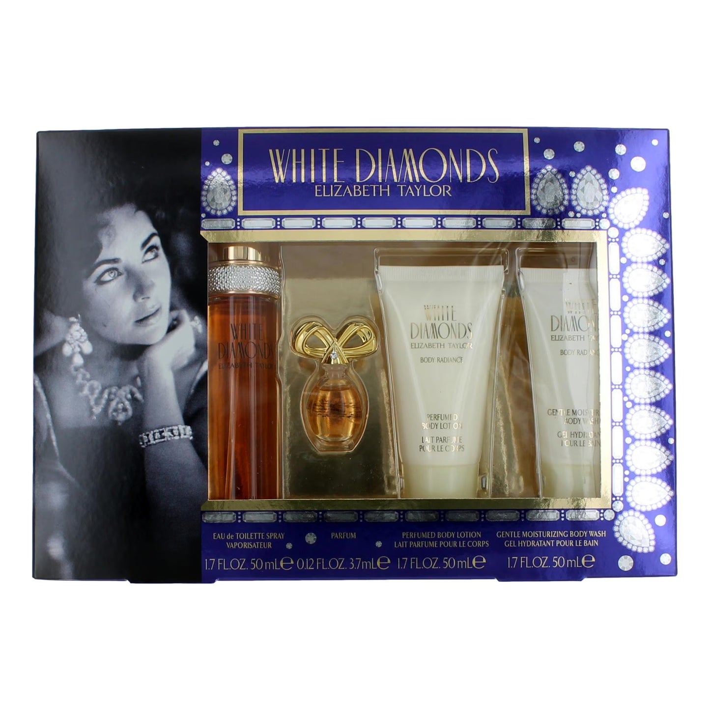 Elizabeth Taylor White Diamonds 3 Piece Gift set