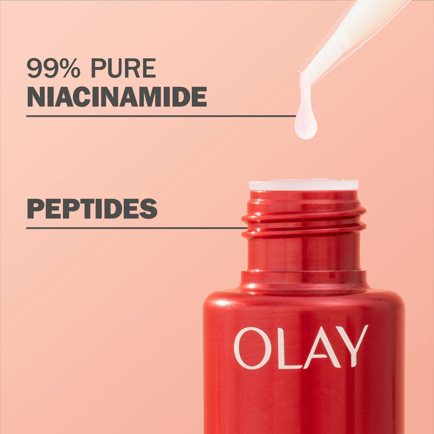Olay Niacinamide + Peptide 24 Anti-Wrinkle Serum Fragrance Free- (40ml)
