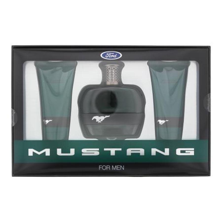 Mustang Men's 3-Pc. Ford Mustang Green Eau de Toilette Gift Set 100ml