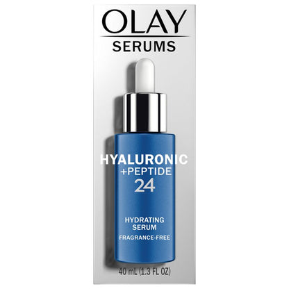 Olay Hyaluronic + Peptide 24 Hydrating Face Serum- (40ml)
