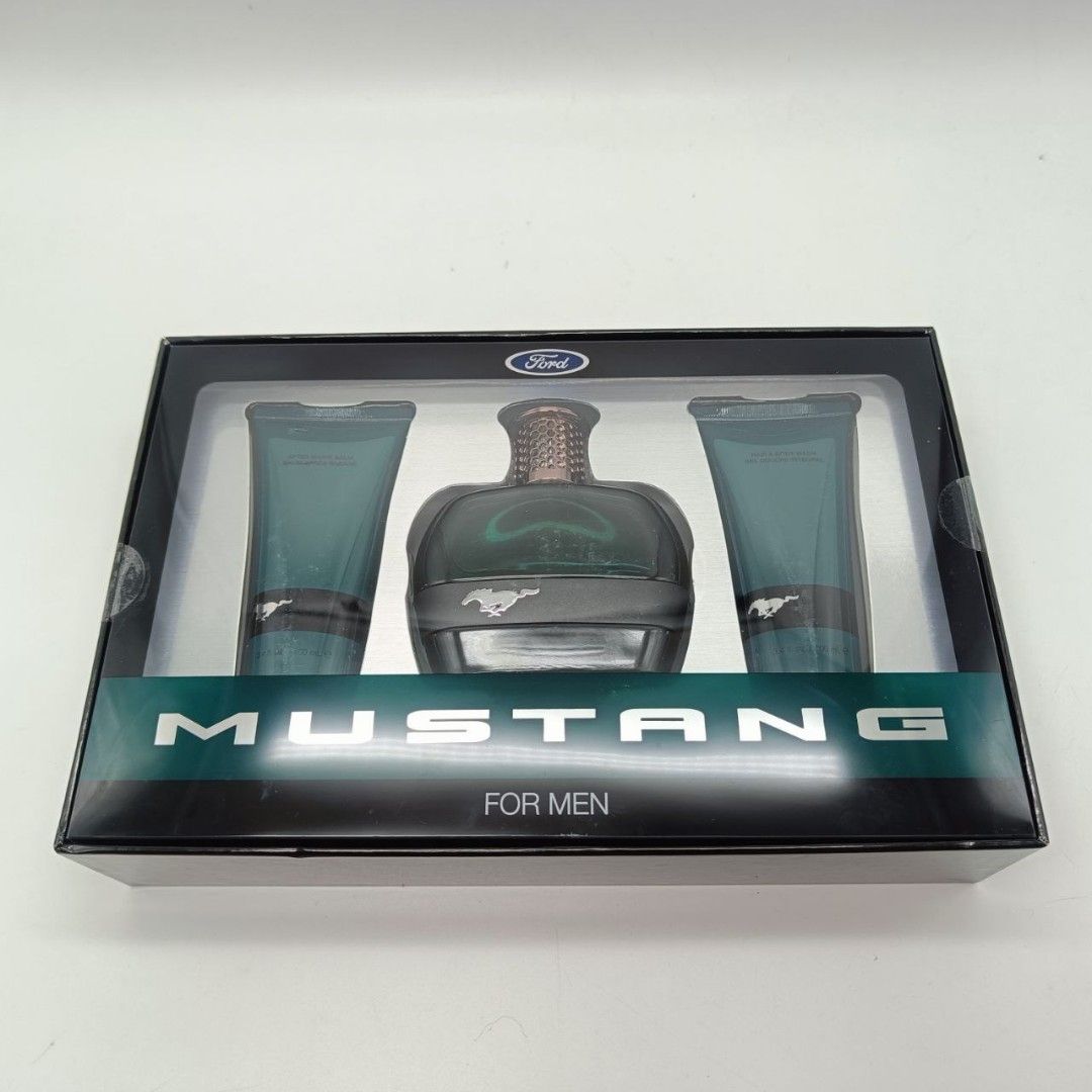 Mustang Men's 3-Pc. Ford Mustang Green Eau de Toilette Gift Set 100ml