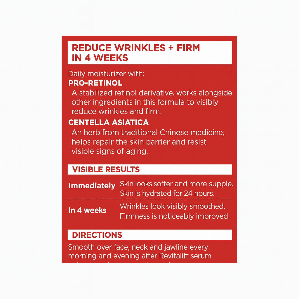 Loreal Revitalift Anti-Wrinkle +Firming Night Moisturizer